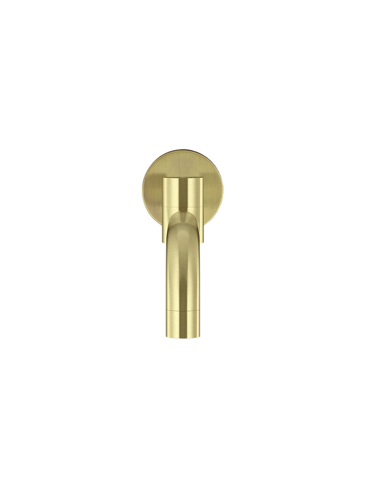 Round Swivel Wall Spout - PVD Tiger Bronze