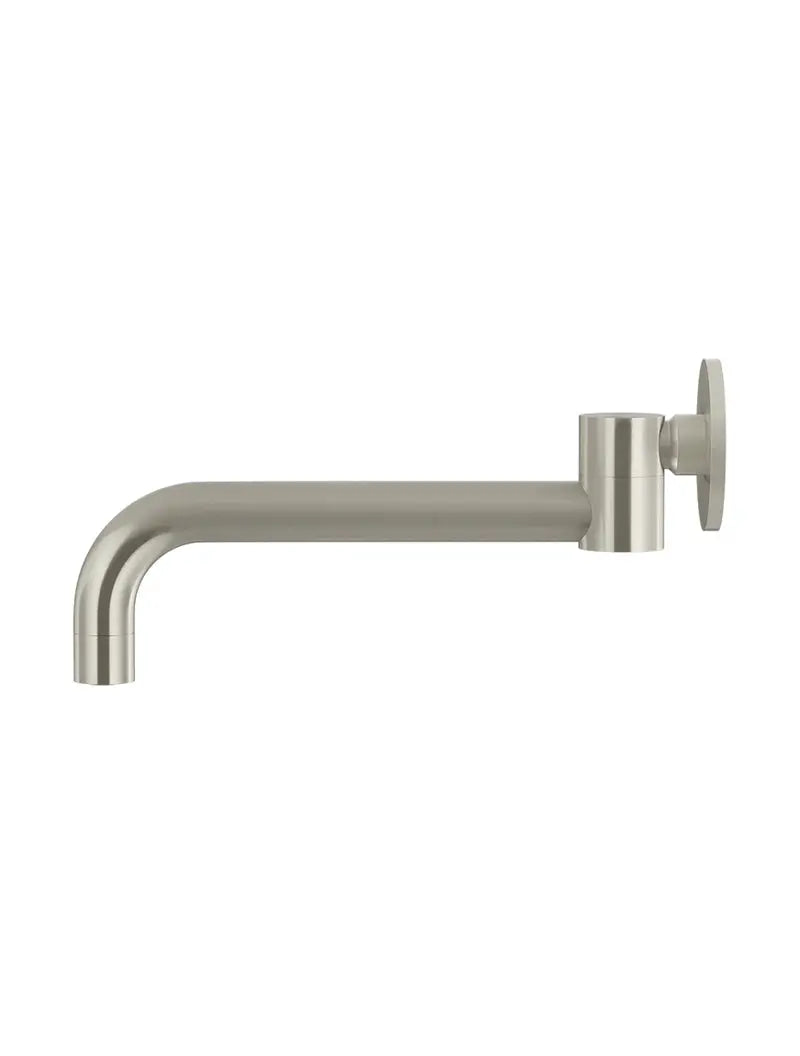 Round Swivel Wall Spout - PVD Brushed Nickel Meir