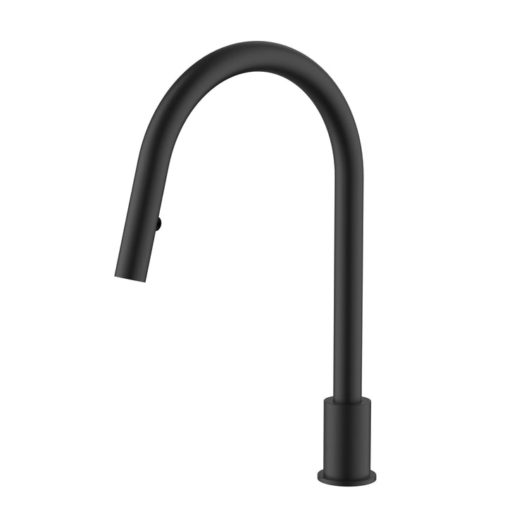 Kitchen hob spout with pull out nozzle - Matte Black