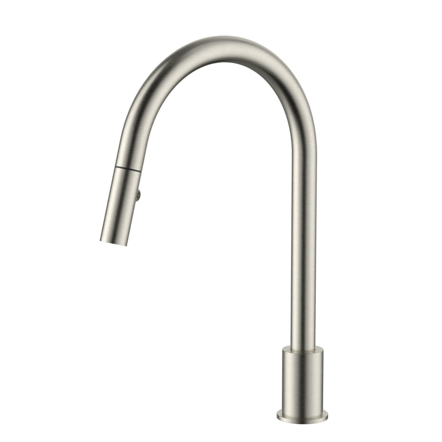 Kitchen hob spout with pull out nozzle - Chrome