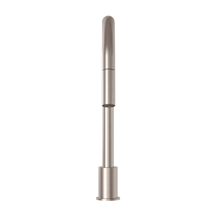 Kitchen hob spout with pull out nozzle - Champagne