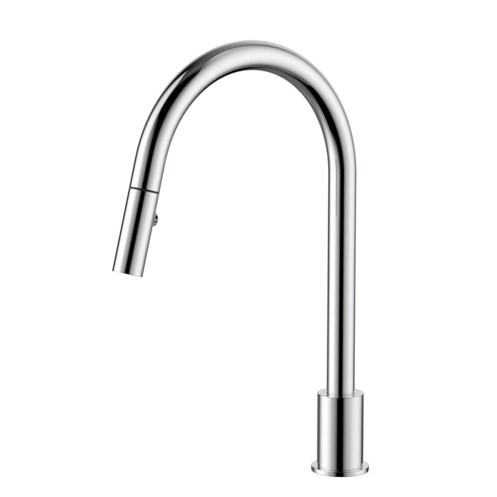 Kitchen hob spout with pull out nozzle - Brushed Nickel