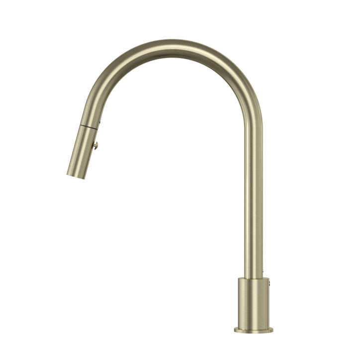 Kitchen hob spout with pull out nozzle - Tiger Bronze