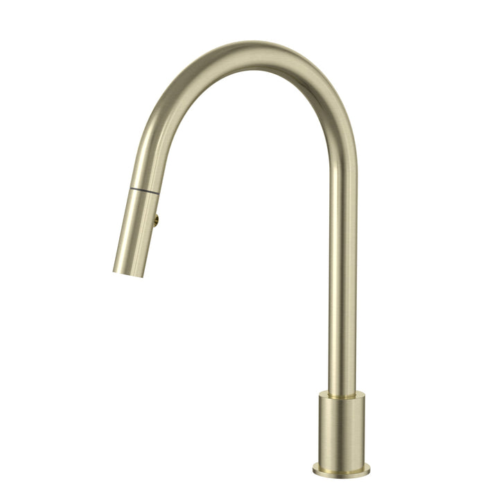 Kitchen hob spout with pull out nozzle - Tiger Bronze