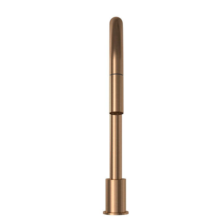 Kitchen hob spout with pull out nozzle - Lustre Bronze