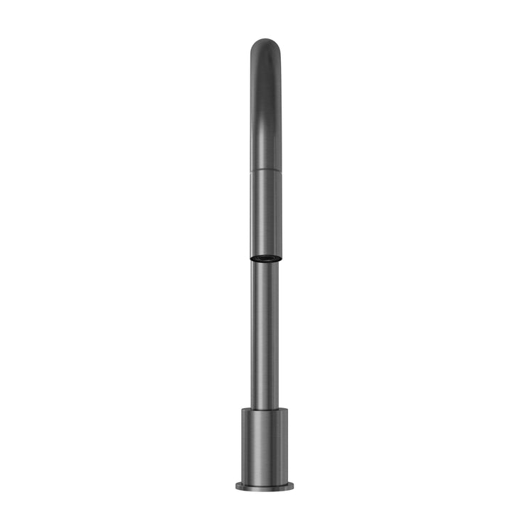 Kitchen hob spout with pull out nozzle - Shadow Gunmetal
