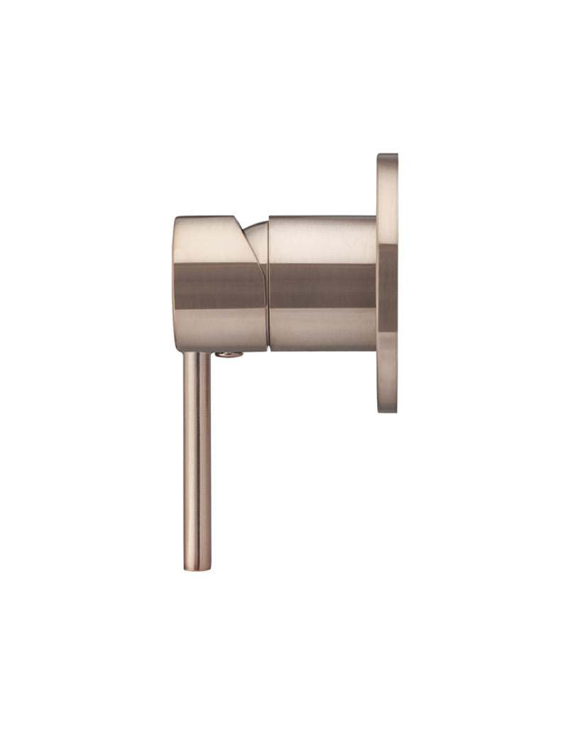 Round Wall Mixer Trim Kit (In-wall Body Not Included) - Champagne