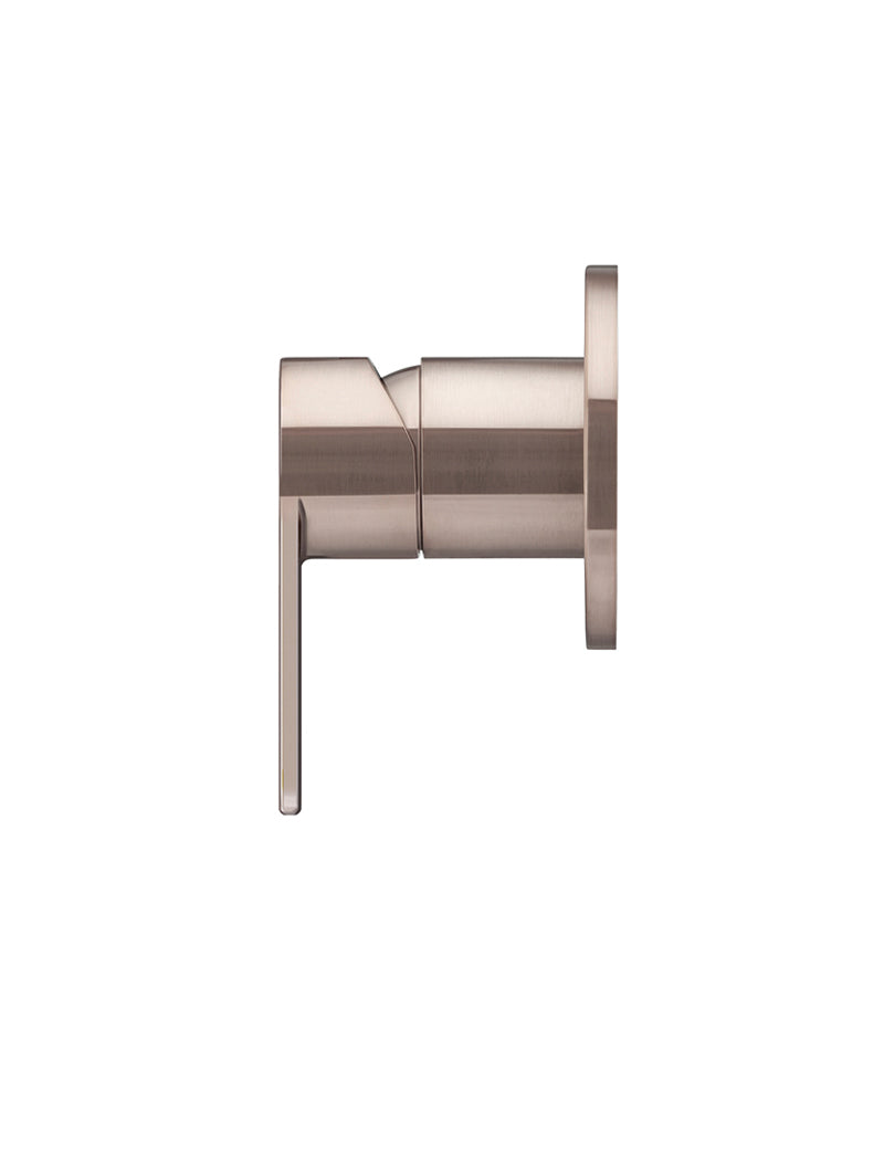 Round Wall Mixer Paddle Handle Trim Kit (In-wall Body Not Included) - Champagne