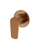 Load image into Gallery viewer, Round Wall Mixer Paddle Handle Trim Kit (In-wall Body Not Included) - Lustre Bronze Meir
