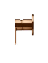 Load image into Gallery viewer, Round Wall Mixer Paddle Handle Trim Kit (In-wall Body Not Included) - Lustre Bronze Meir
