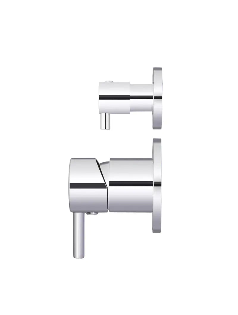 Round Diverter Mixer Trim Kit (In-wall Body Not Included) - Polished Chrome Meir