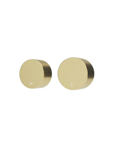 Circular Wall Taps - PVD Tiger Bronze Meir