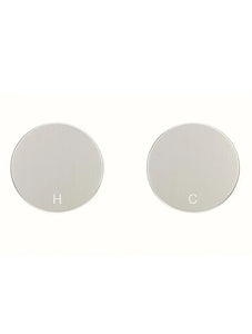 Circular Wall Taps - PVD Brushed Nickel Meir