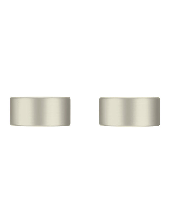 Circular Wall Taps - PVD Brushed Nickel