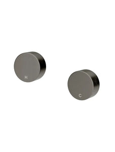 Circular Wall Taps - Shadow Gunmetal Meir