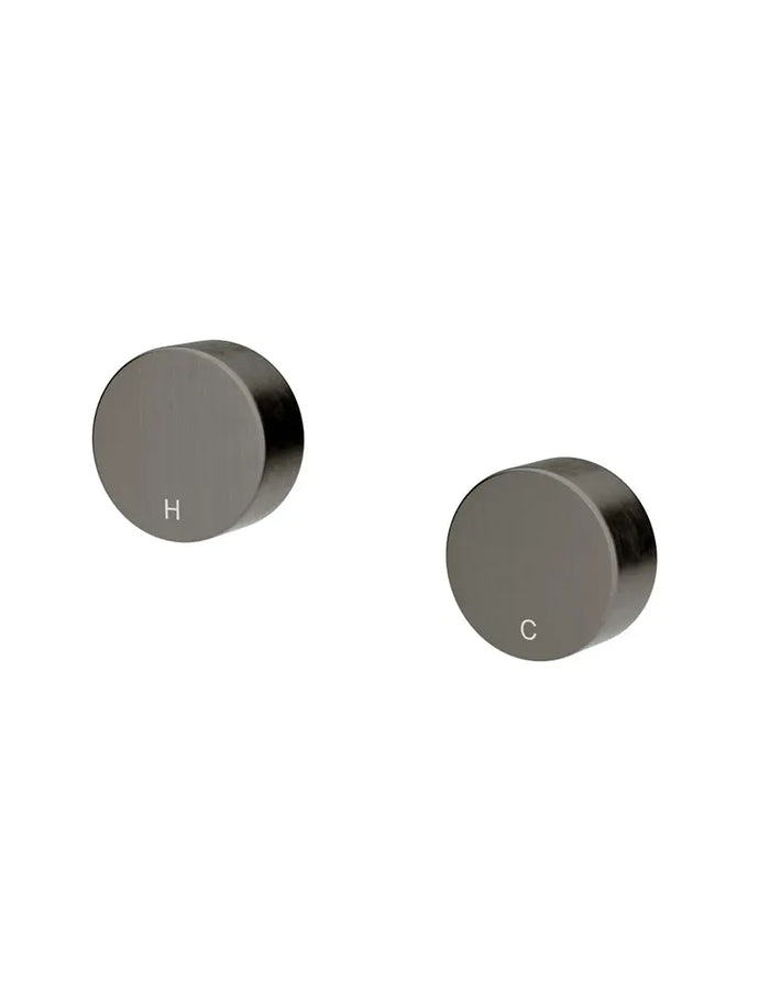 Circular Wall Taps - Shadow Gunmetal Meir