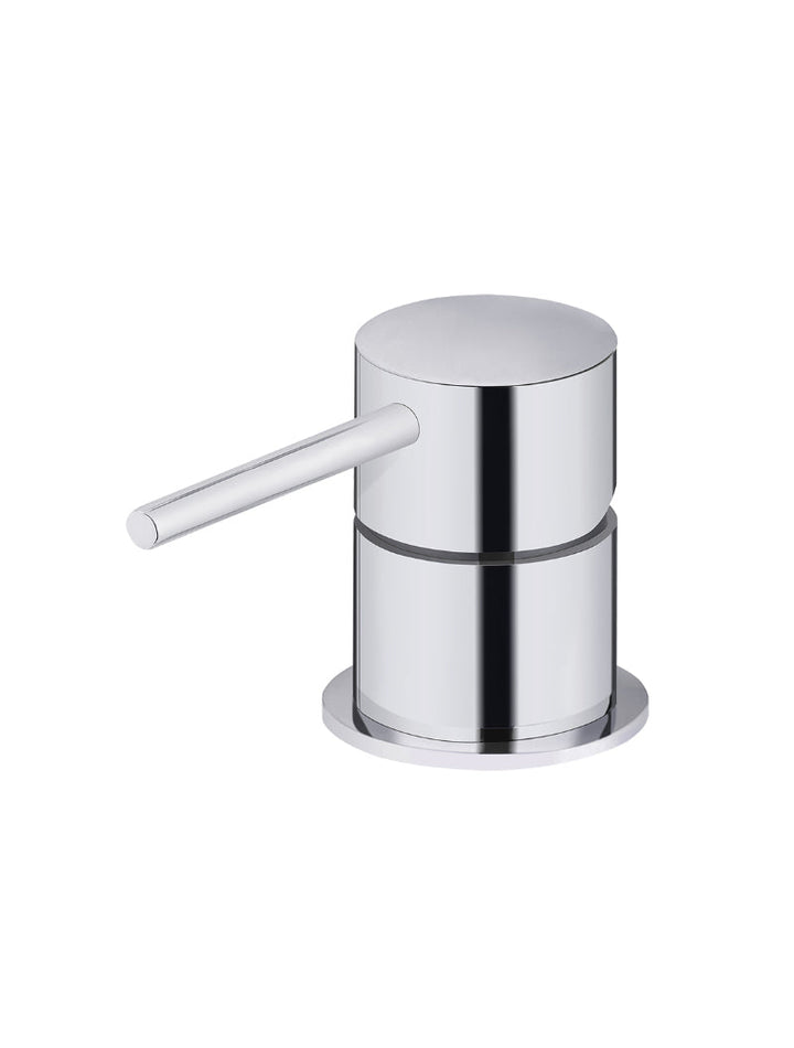 Round Deck Mounted Mixer - Chrome