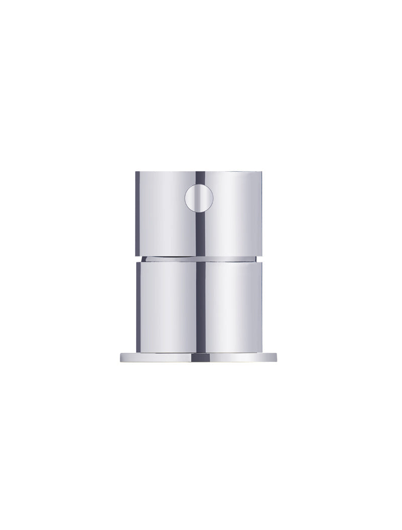 Round Deck Mounted Mixer - Chrome
