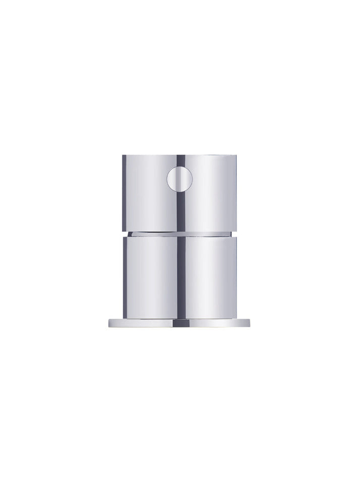 Round Deck Mounted Mixer - Chrome