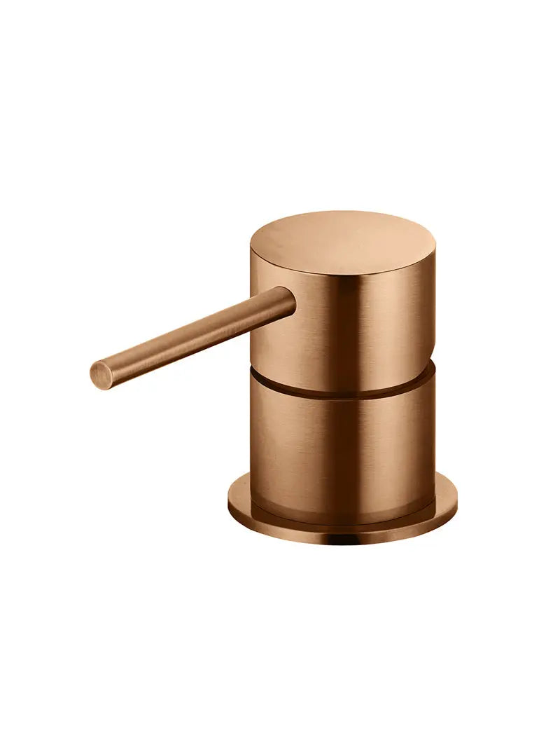 Round Deck Mounted Mixer - Lustre Bronze Meir