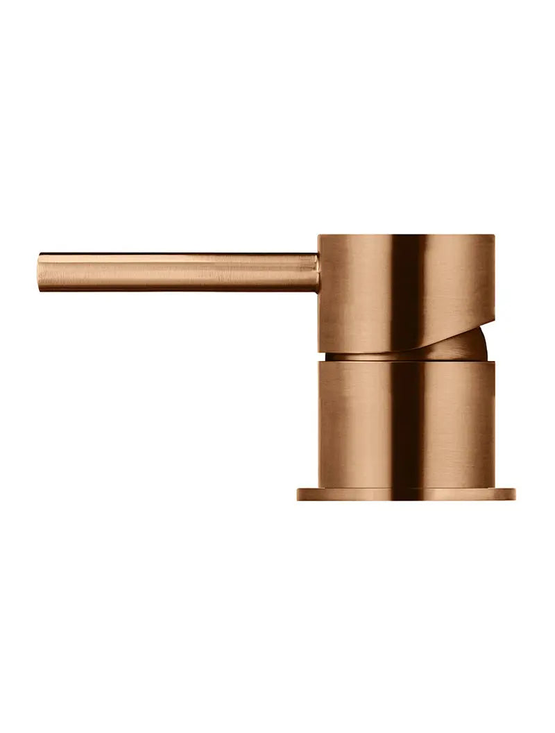 Round Deck Mounted Mixer - Lustre Bronze Meir