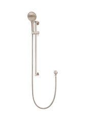 Load image into Gallery viewer, Round Three Function Hand Shower on Rail Column - Champagne Meir
