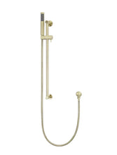 Load image into Gallery viewer, Round Hand Shower on Rail Column - PVD Tiger Bronze Meir
