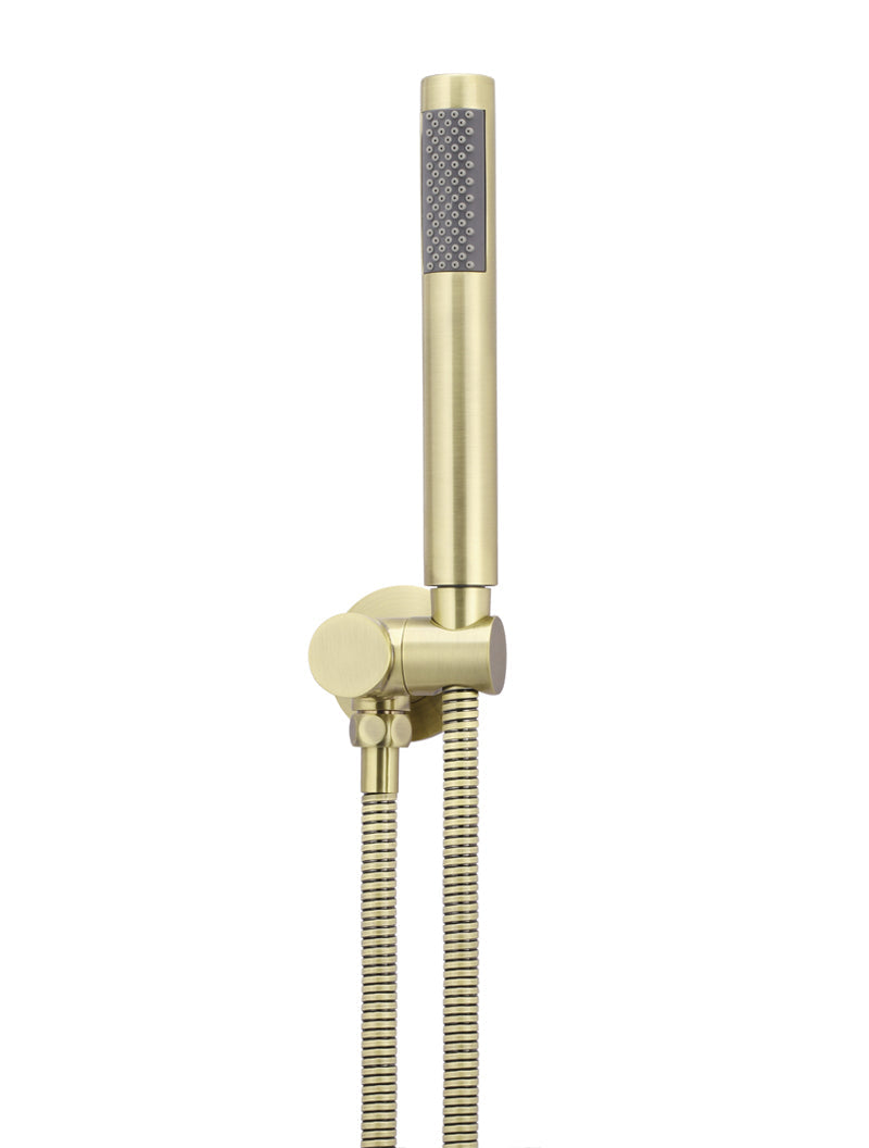 Round Shower on Swivel Bracket - PVD Tiger Bronze