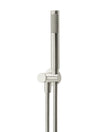 Round Shower on Bracket - PVD Brushed Nickel Meir