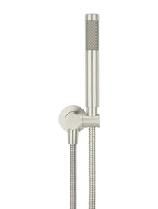 Round Shower on Bracket - PVD Brushed Nickel Meir