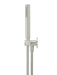 Round Shower on Bracket - PVD Brushed Nickel Meir