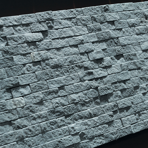 Natural Split Mosaics marble installed