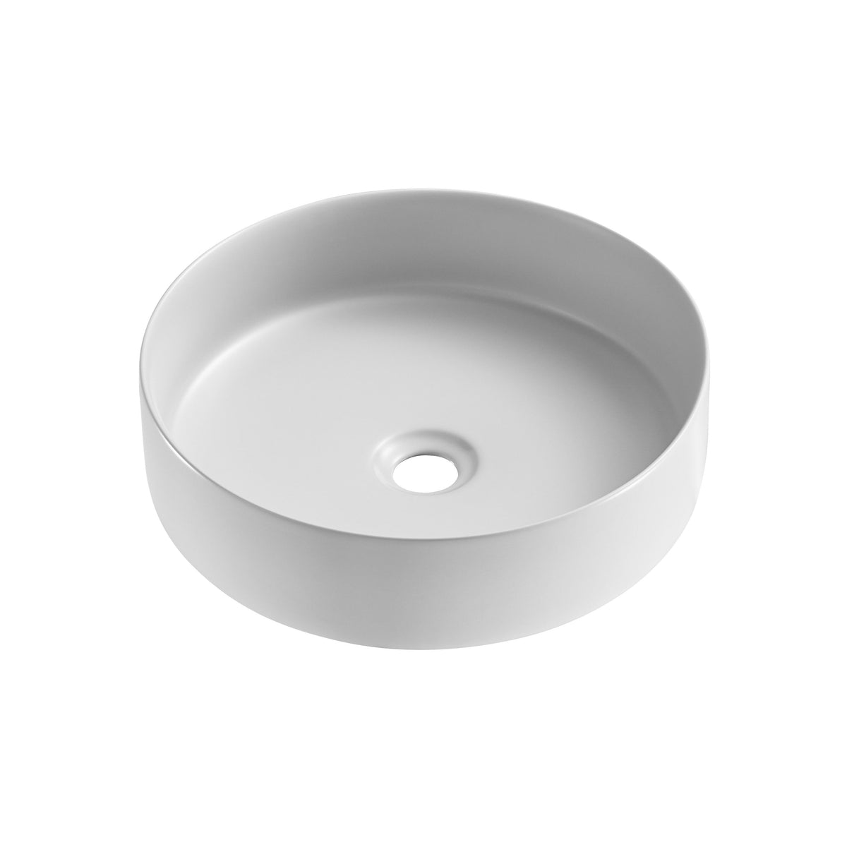 Above Counter Ceramic Basin 360 x 360 x 120mm - Matte Grey 1