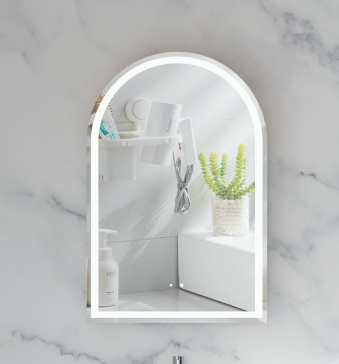 Imperial Arch LED Shaving Cabinet 600 x 900mm - Matte White 1