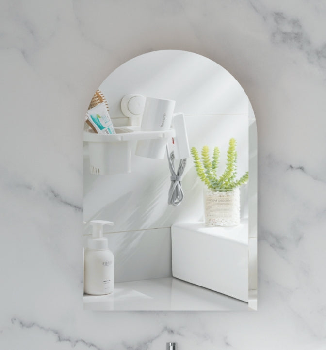 Imperial Arch Shaving Cabinet 600 x 900mm - Matte White 1