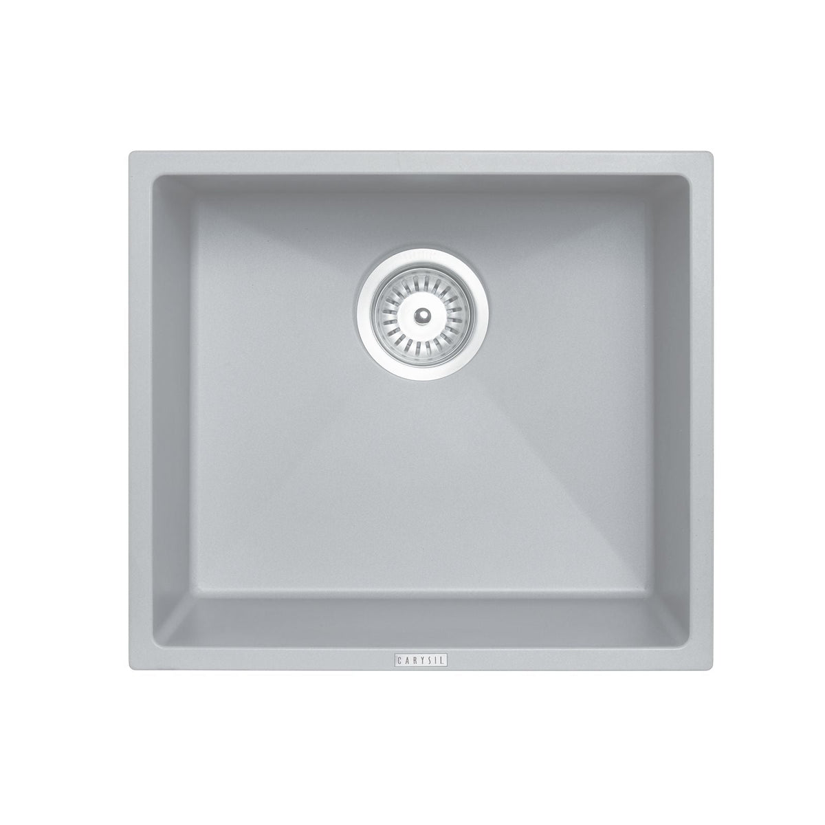Magic Salsa Single Bowl Granite Sink 457 x 406 x 200mm - Concrete Grey 1