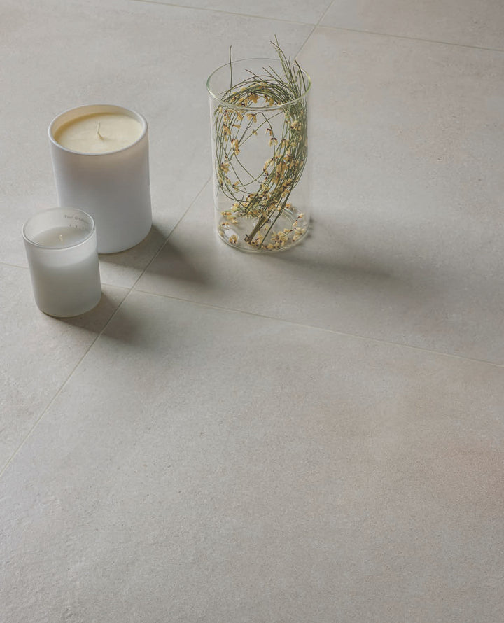 Nordic White Porcelain Tile – tile face