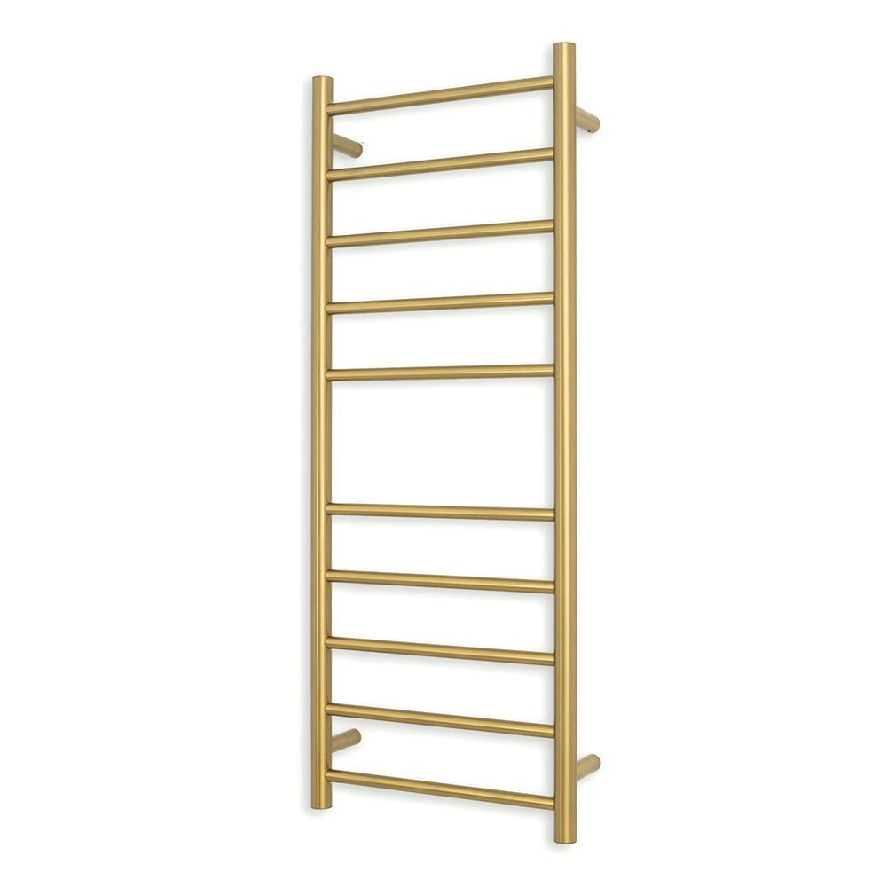 Radiant Heated Round Ladder Towel Rail 430 x 1100mm - gld-rtr430