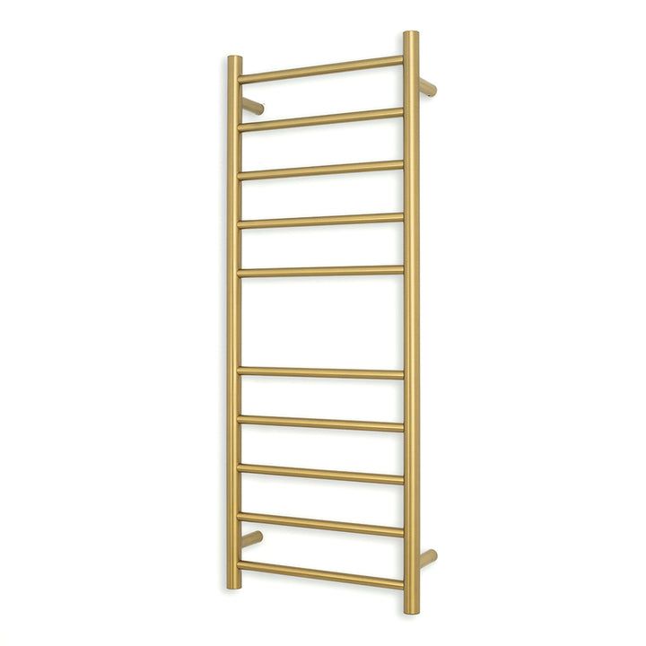 Radiant Heated Round Ladder Towel Rail 430 x 1100mm - gld-rtr430