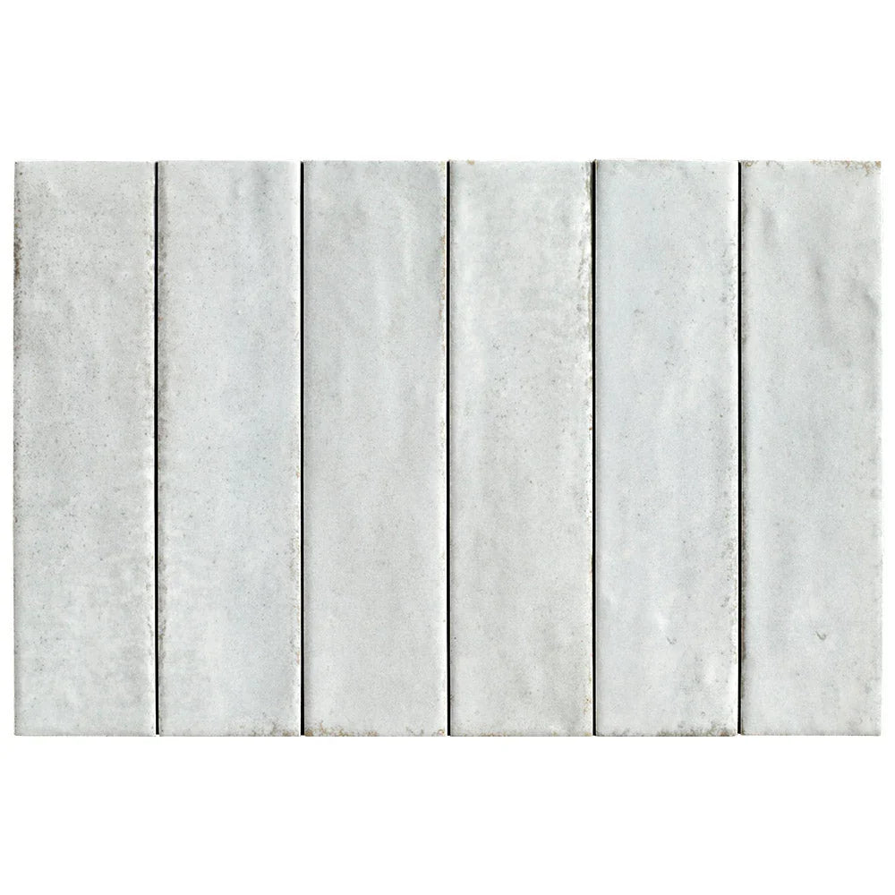 Otway White Porcelain Tile tile face