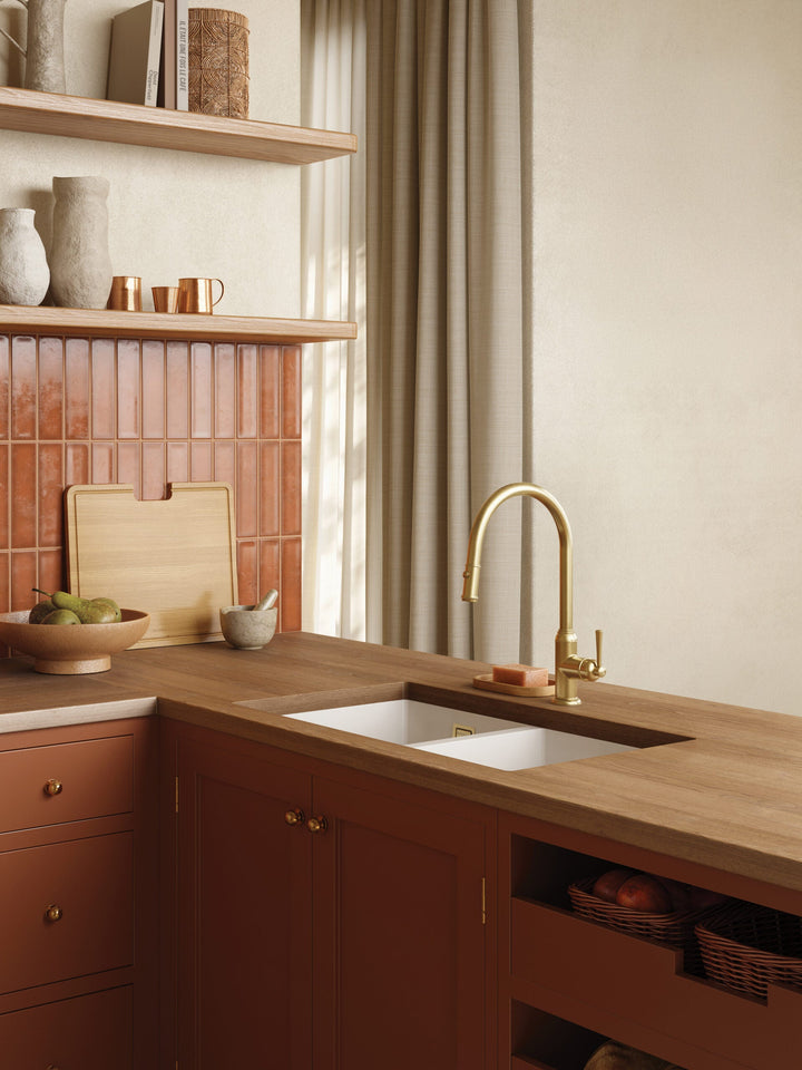 Cromford Pull Out Sink Mixer lifestyle