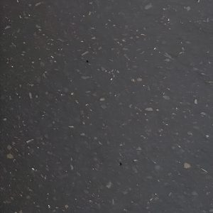 Black speckled
