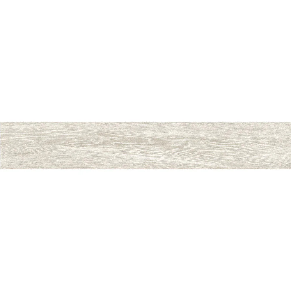 Pinewood White Porcelain Tile tile face