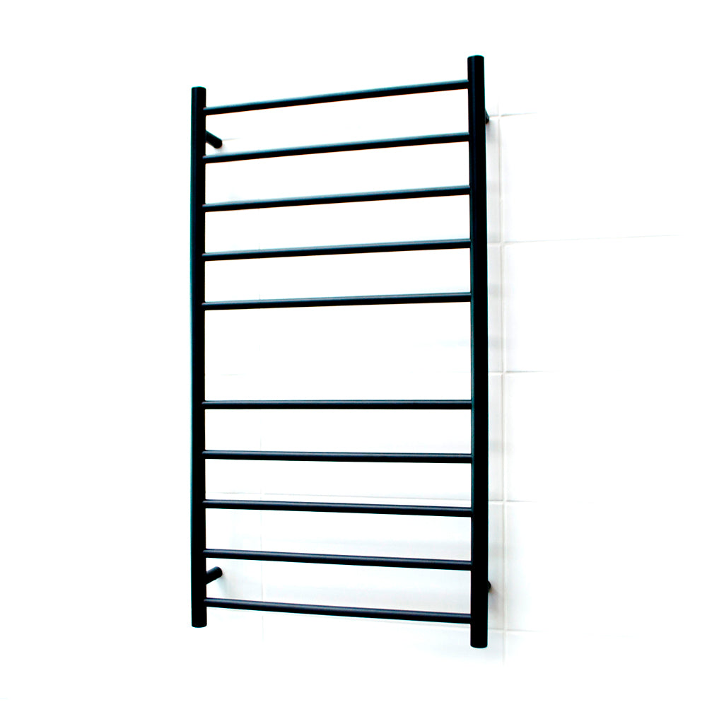 Radiant Heated Round Ladder Towel Rail 600 x 1100mm - brtr02