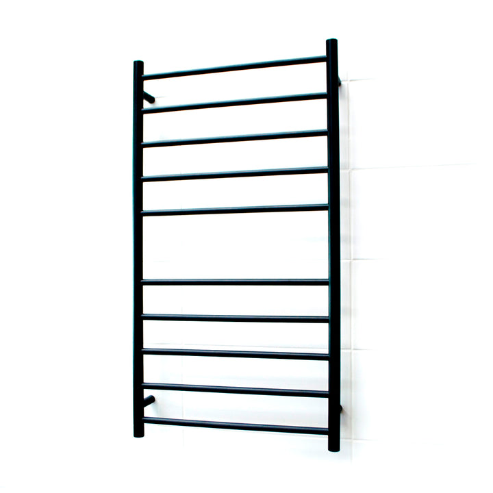 Radiant Heated Round Ladder Towel Rail 600 x 1100mm - brtr02