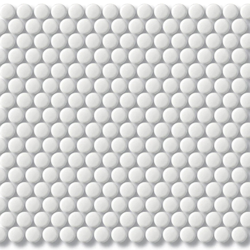 Porcelain Mosaics White Porcelain Mosaic – tile face