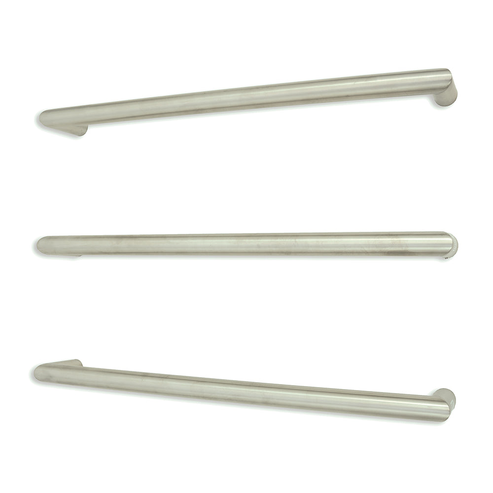 Radiant Heated Single Round Bar Towel Rail - sbrtr-650