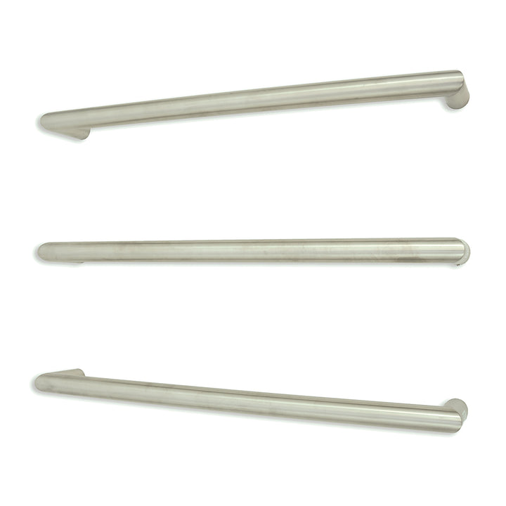 Radiant Heated Single Round Bar Towel Rail - sbrtr-650