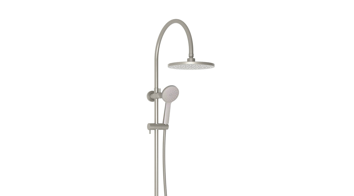 Soul Classic Gooseneck Shower Set - Brushed Nickel