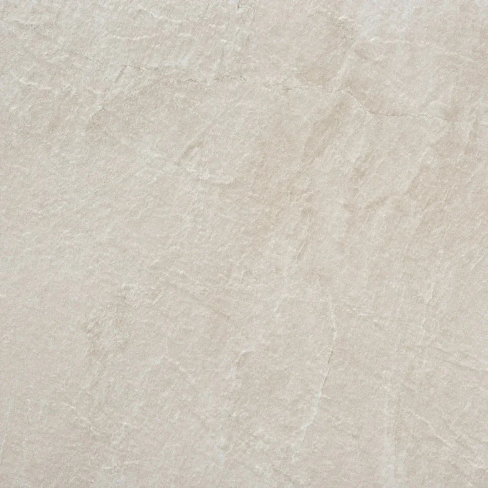 Slate Rock Bone Porcelain Tile tile face